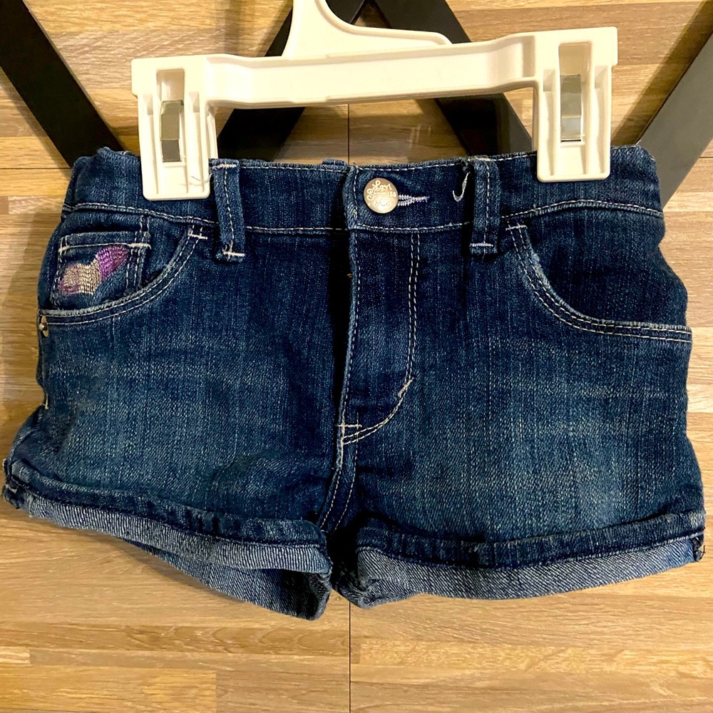 Kids Levi Denim shorts